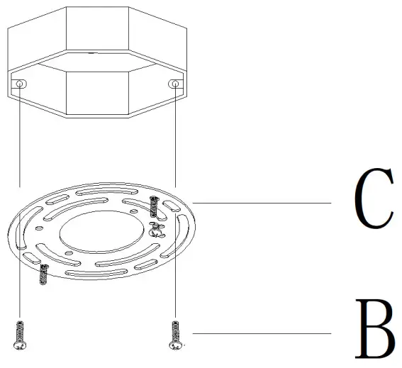 ZEVNI A04638 Frey 5-Light Gold Modern-Contemporary LED Chandelier - Figure 7
