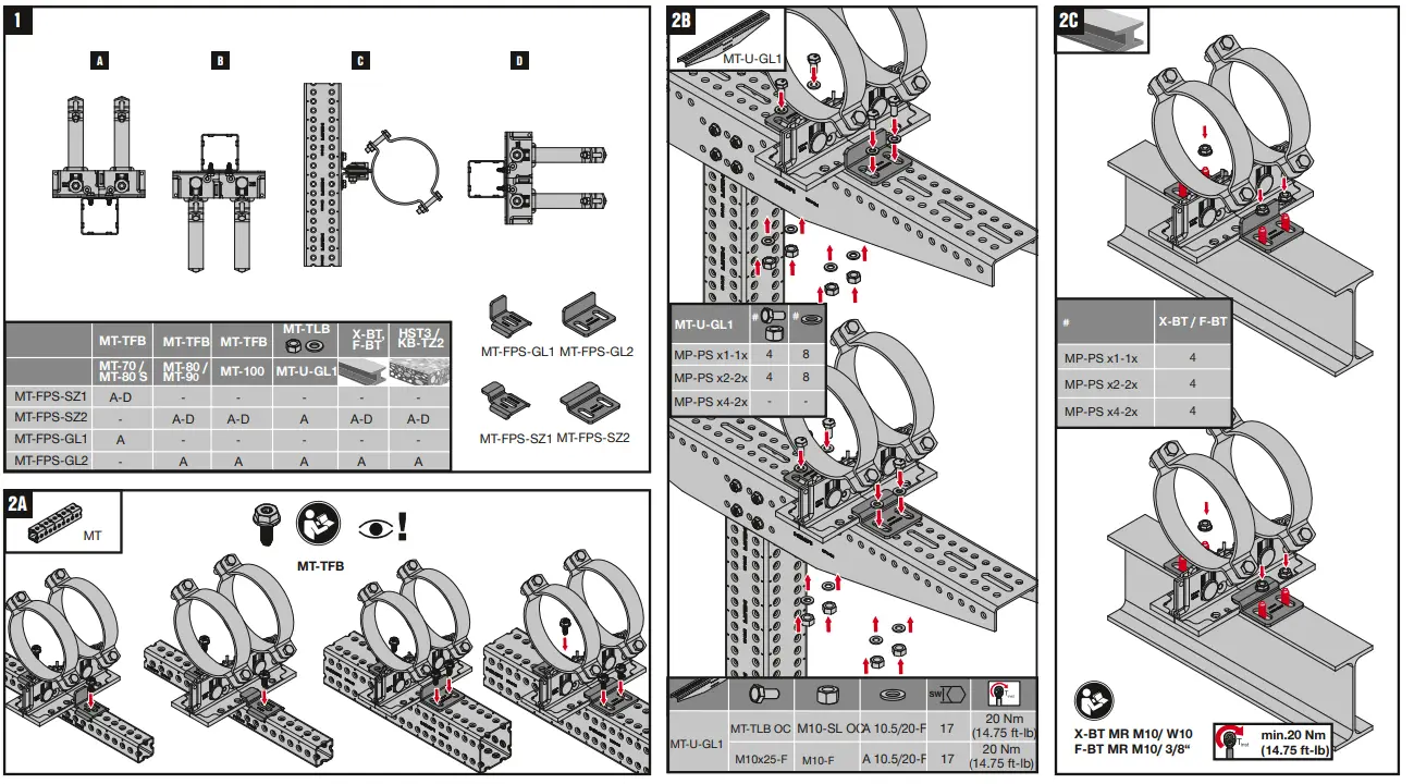 HILTI MT-FPS SZx OC Set Fixpoint Connector