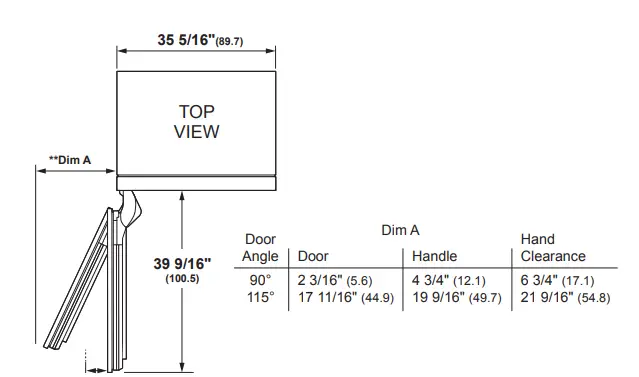 OVERALL DIMENSIONS