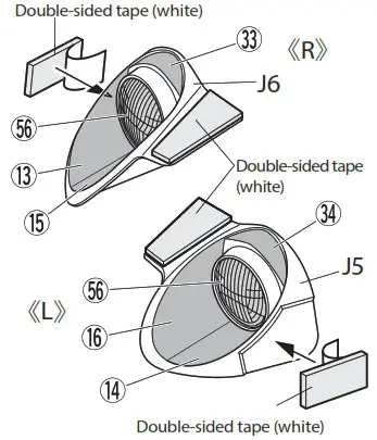 TAMIYA Alpine A110 RC 1 10th Scale Jagermeister - Headlights
