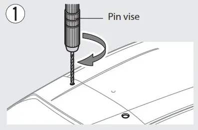 TAMIYA Alpine A110 RC 1 10th Scale Jagermeister - How to make holes 1