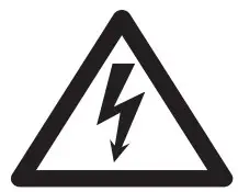 Electric Warning Icon