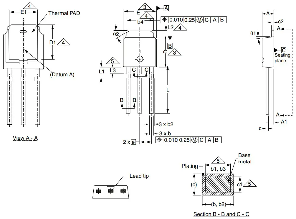 VISHAY IRFR310 Power MOSFET - FIGURE 10