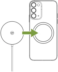 mophie snap+ Wireless Charger - 3a
