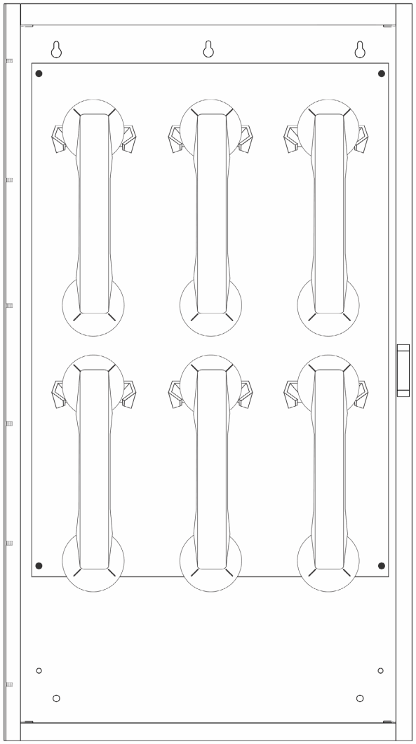 POTTER FFT TC Firefighter Telephone Cabinet - fig