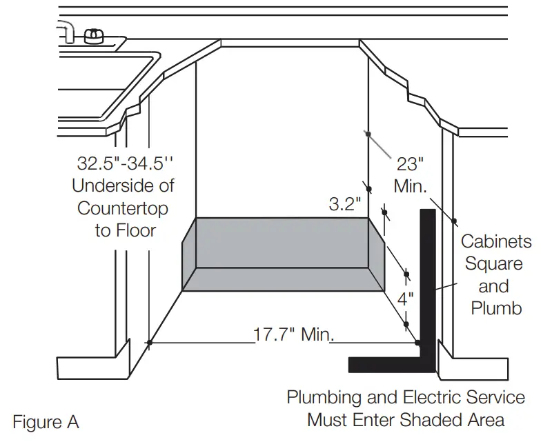 FORTE F18DWS250SS 18 Inch Stainless Steel Dishwasher - Figure A