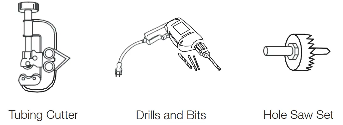 FORTE F18DWS250SS 18 Inch Stainless Steel Dishwasher - Tubing Cutter