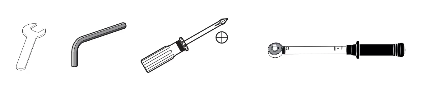 Tools required - Not included.