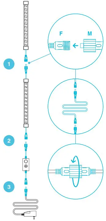 AC INFINITY IONBEAM S11 Full Spectrum LED Grow Light Bars - INSTALLATION 2