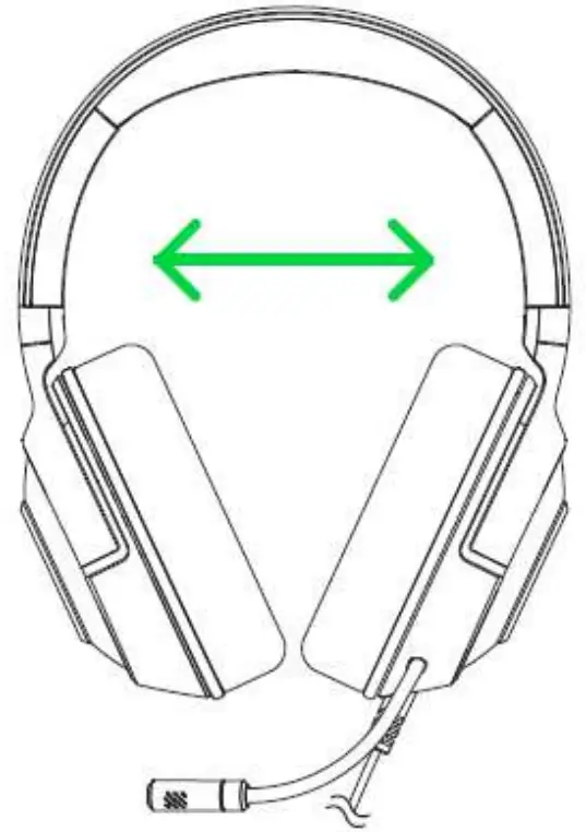 RAZER KRAKEN X Console Wired Gaming Headset - headband stress