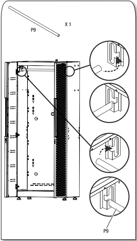 Whirlpool GANF03WFMTS Series Flex Cabinet System - Cabinet