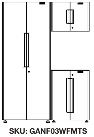 Whirlpool GANF03WFMTS Series Flex Cabinet System - SUITES