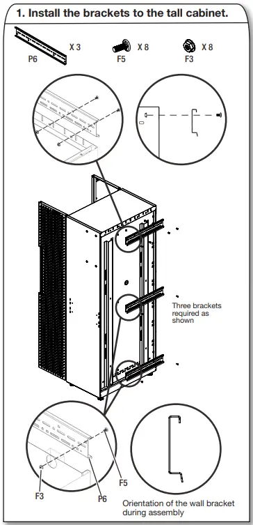 Whirlpool GANF03WFMTS Series Flex Cabinet System - Tall Cabinet