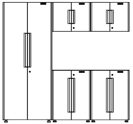Whirlpool GANF03WFMTS Series Flex Cabinet System - fig 2