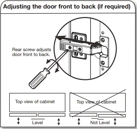 Whirlpool GANF03WFMTS Series Flex Cabinet System - front to back