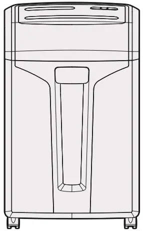 deli E14400 Paper Shredder-fig1