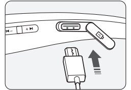 LG HBS-SL5 Bluetooth Wireless Stereo Headset - Charging Port