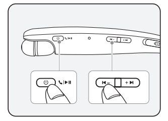 LG HBS-SL5 Bluetooth Wireless Stereo Headset - Connecting Manually