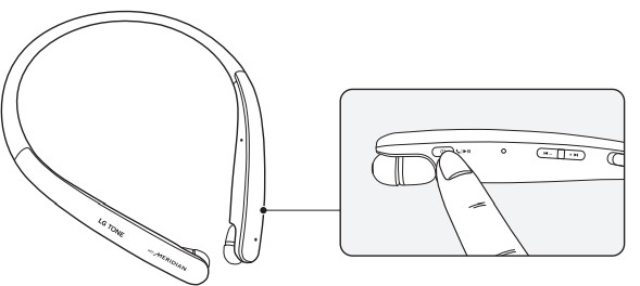 LG HBS-SL5 Bluetooth Wireless Stereo Headset - Mobile Calling