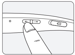 LG HBS-SL5 Bluetooth Wireless Stereo Headset - Volume Button