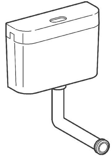 GROHE 42137000 Single Flush Valve - Parts1