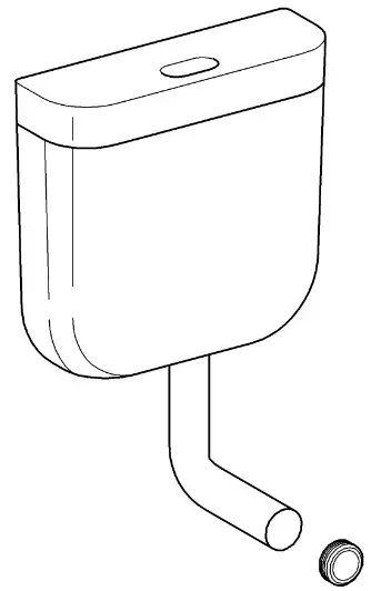 GROHE 42137000 Single Flush Valve - Parts2