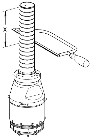 GROHE 42137000 Single Flush Valve