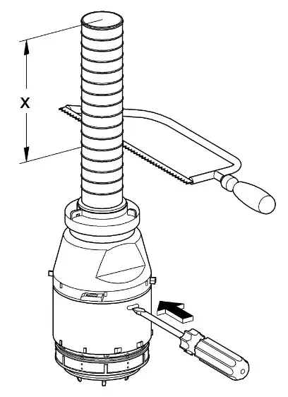 GROHE 42137000 Single Flush Valve1