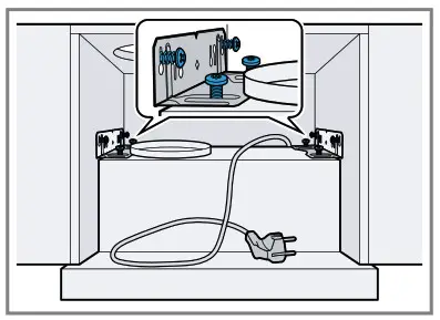 BOSCH Extractor Hood - Installing the appliance 1