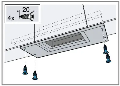 BOSCH Extractor Hood - Installing the appliance 2