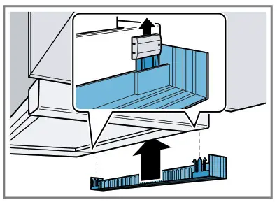 BOSCH Extractor Hood - Installing the appliance 4