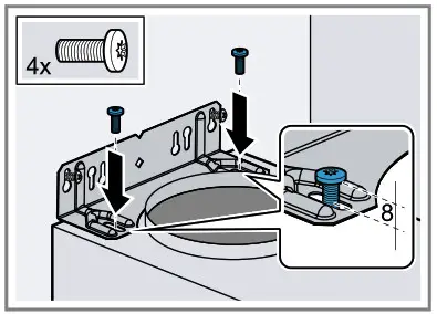 BOSCH Extractor Hood - Preparing the appliance 4