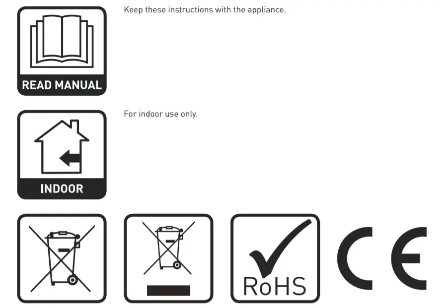 HENDI 580301 Large Digital Scale-symbol