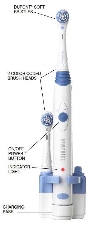 Homedics HD-210 PowerDent Deluxe 1