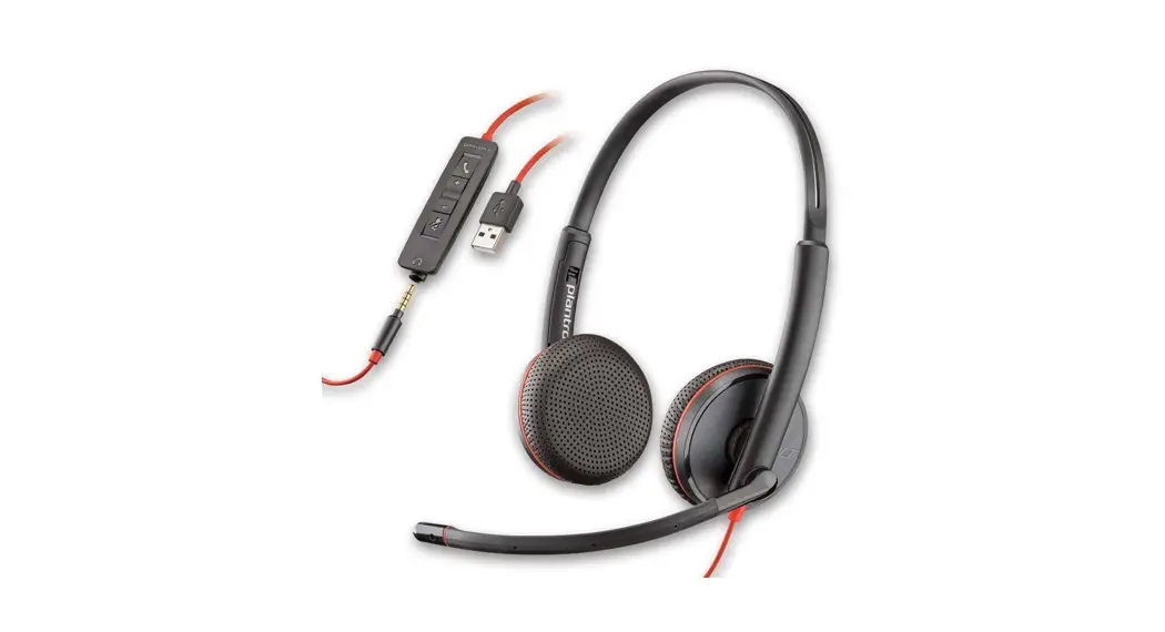 Poly C3210 Blackwire 3200 Series Corded Headset With Inline Call Control User Guide