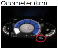 NISSAN Magnite SUV Car - Odometer (km)