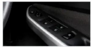 NISSAN Magnite SUV Car - POWER WINDOW OPERATION