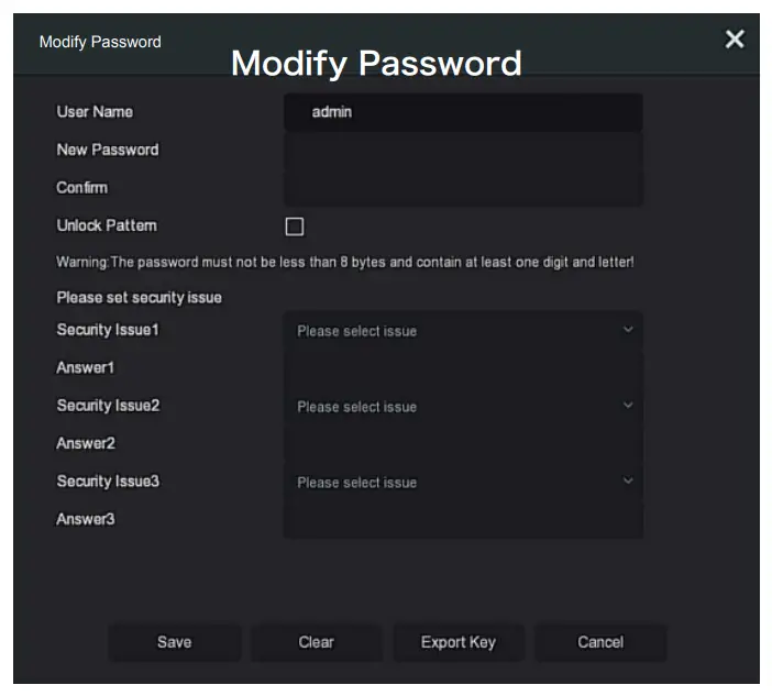 Herospeed BD 5.0 PoE NVR Kits - Modify