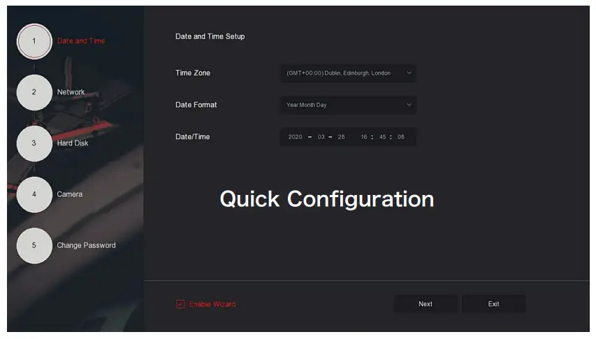 Herospeed BD 5.0 PoE NVR Kits - Quick Configuration
