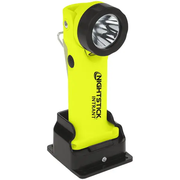 NIGHTSTICK XPR-5568 Intrant Intrinsically Safe Permissible Dual-Light Right-Angle Rechargeable LED Light image