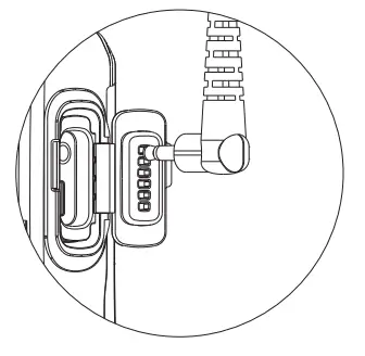 Kirisun T65 PoC Smart Radio - Connecting an Earphone