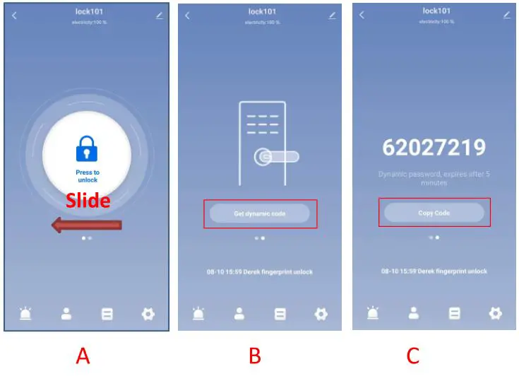 tuya LVD-06 Smart Door Lock with Apartment Management System - Dynamic Passcode