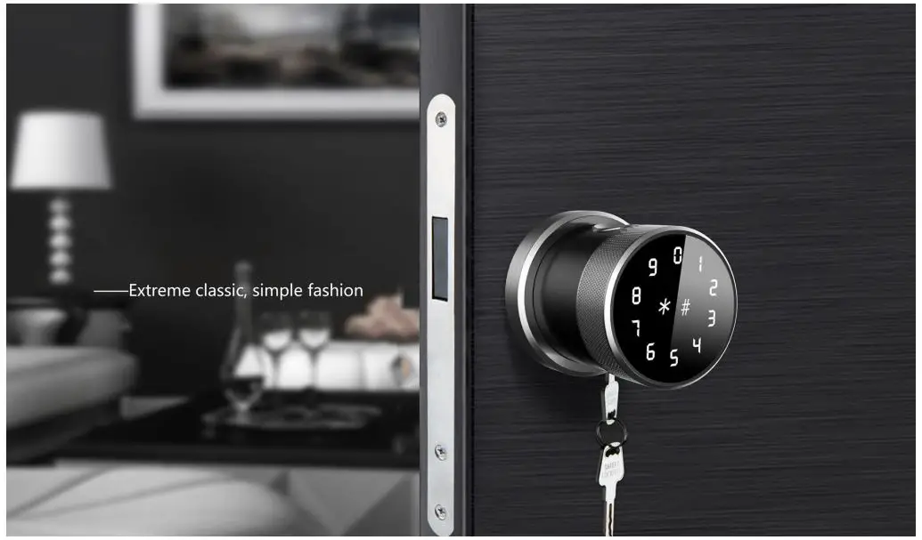 tuya LVD-06 Smart Door Lock with Apartment Management System - Please read this manual carefully before using this product