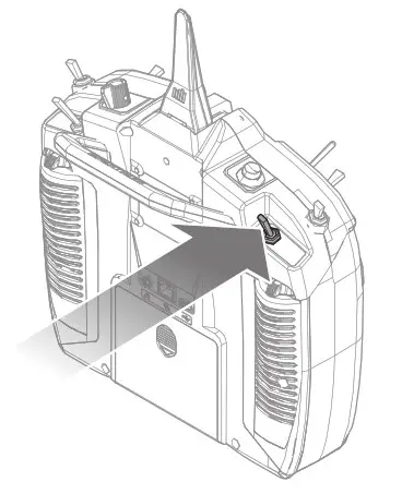 HORIZON EFL01450 F 14 Tomcat Twin 40mm EDF- switch to control SAFE