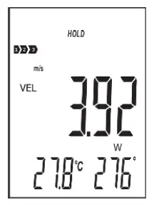 PCE-AM 45 Multifunction Anemometer FIG 11