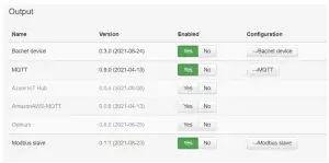 Configuring the Cloud Output