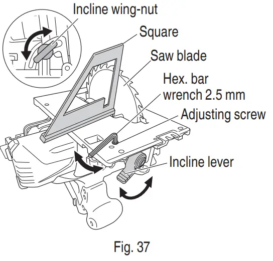 metabo HPT C18DBAL Cordless Circular Saw - fig37