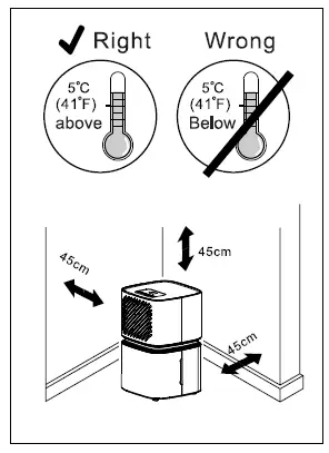 perfect aire 1PAD8 8-Pint Dehumidifier fig 10