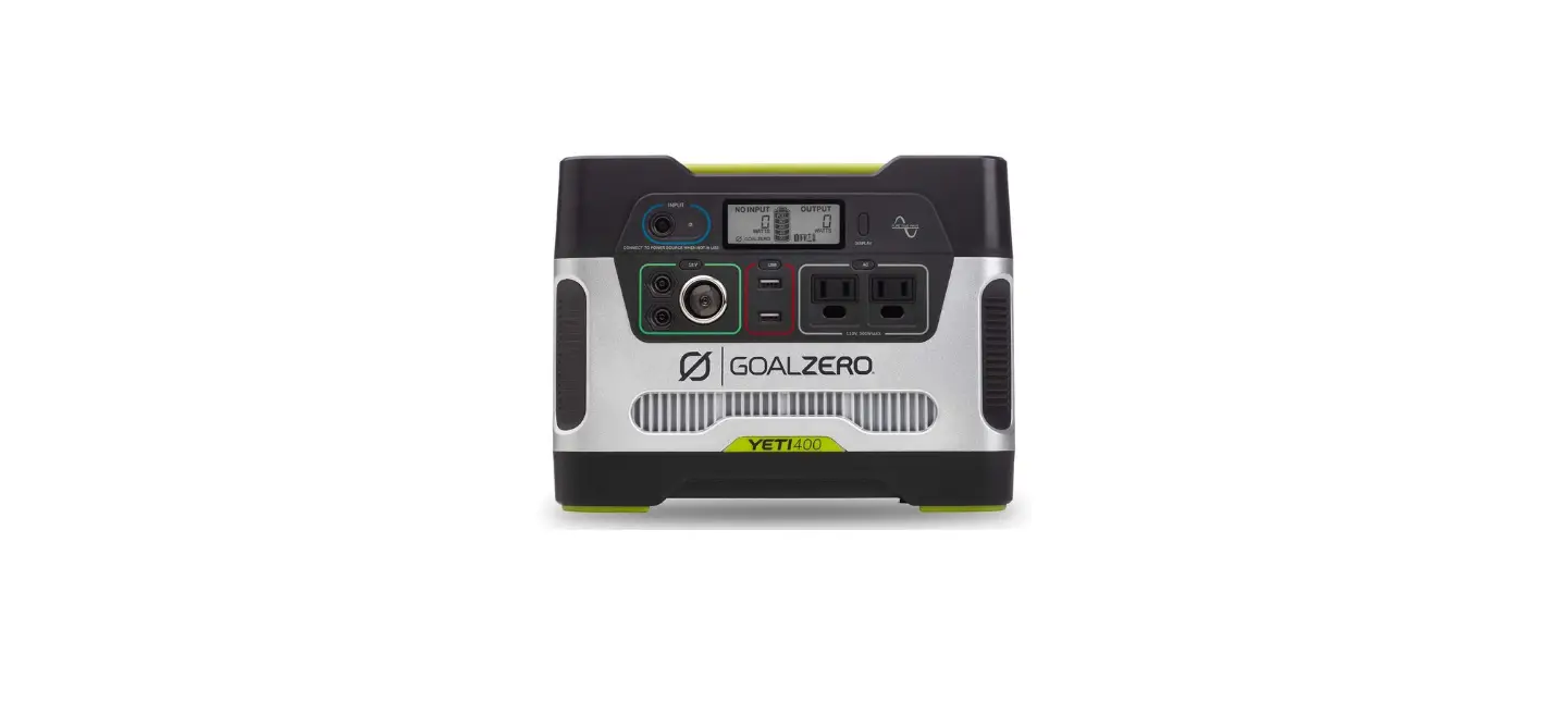 Goal Zero Yeti400 Portable Power Station User Guide