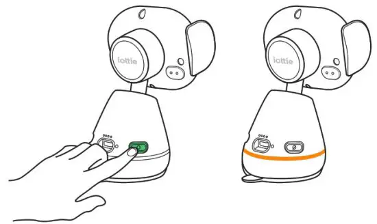 iottie Aivo Connect Alexa Built In Car Mount - bouton